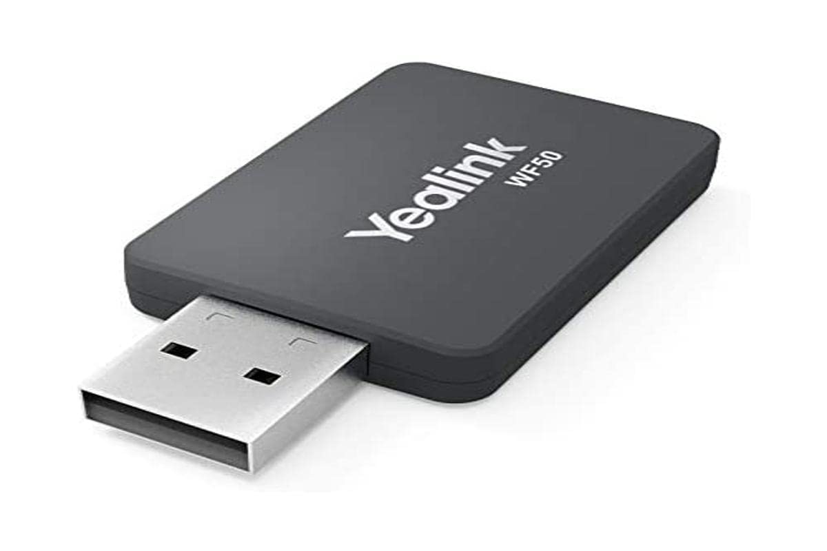 Yealink Wireless USB Wi-Fi Adapter, Dual Band 802.11ac (WF50)