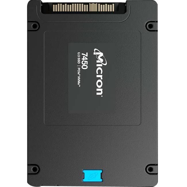 Micron 7450 Max 800 Gb Solid State Drive   2.5 Internal   U.3 [Pci Express Nvme 4.0 X4]   Mixed Use   Taa Compliant