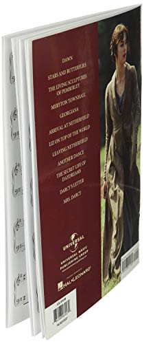 Hal Leonard Pride And Prejudice - Music From The Motion Picture Soundtrack Piano Solo Book