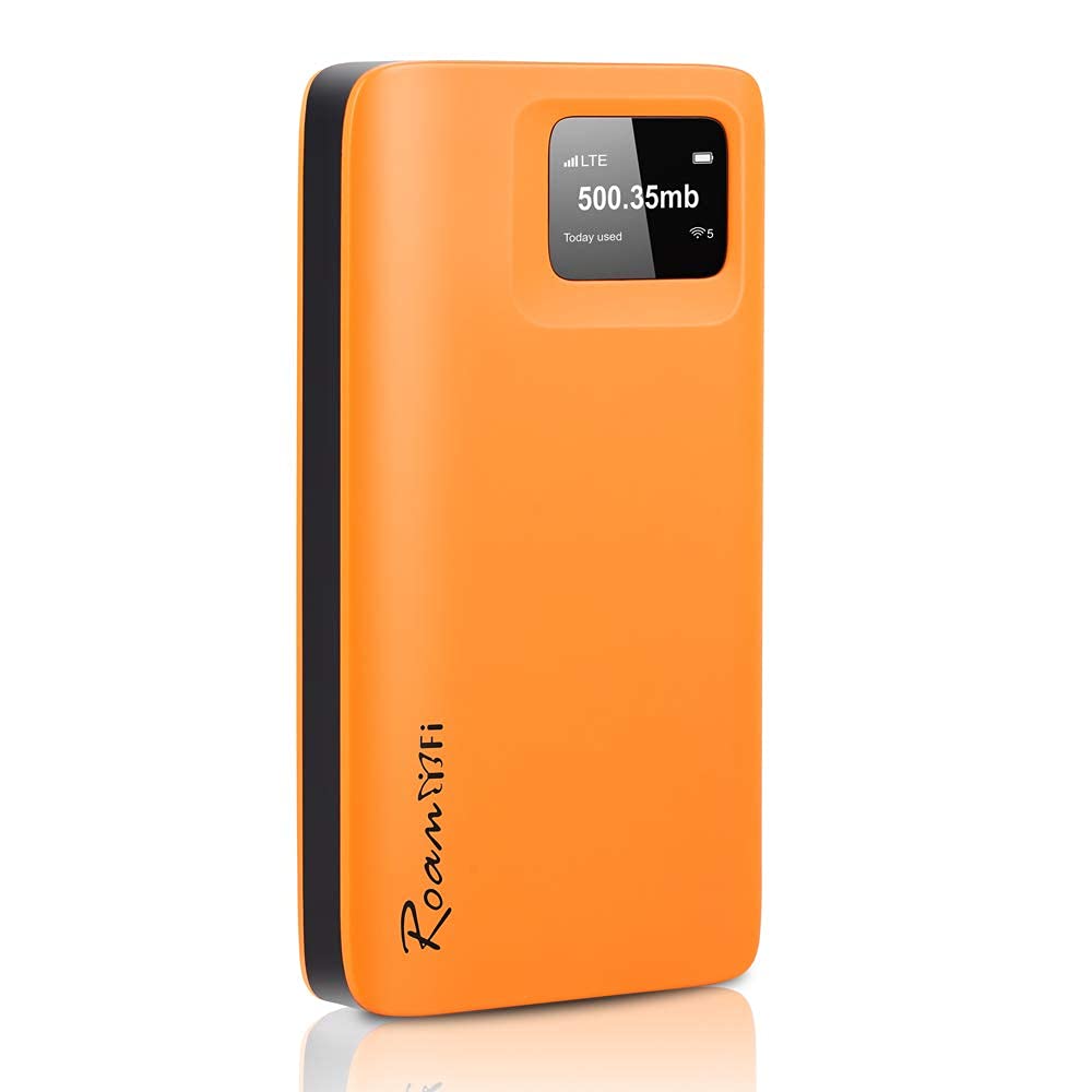 Roamwifi 4G Lte Mobile Hotspot Router, Worldwide Portable High Speed Hotspot With Us 10Gb & Global 1Gb Data 30Day,No Sim Card Ne