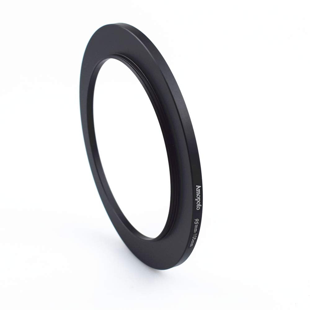 95Mm 105Mm Metal Ring/95Mm To 105Mm Step Up Ring For Filters,Made Of Cnc Machined With Matte Black Electroplated Finish,Compatible With All 95Mm Camera Lenses & 105Mm Accessories