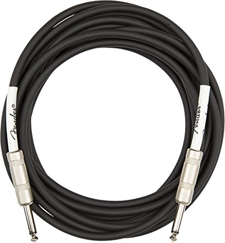 Fender Original Instrument Cable 18.6Ft Straight Straight Black   1 Pack