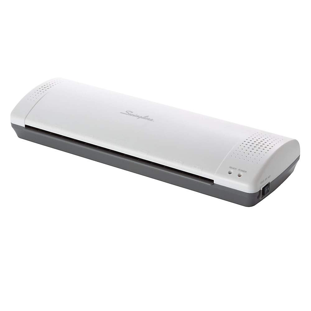 Swingline Thermal Laminator Machine, Inspire Plus, 12 Inch, Quick Warm Up, 3 Or 5 Mil, With 5 Laminating Pouches For Home, Offic