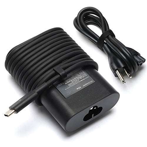45W Usb C Type C Ac Adapter Charger Power Supply For Dell Xps 13 Xps 12 9360 9365 9370 9333 9380 7390 9310 2 In 1 Inspiron 14 74