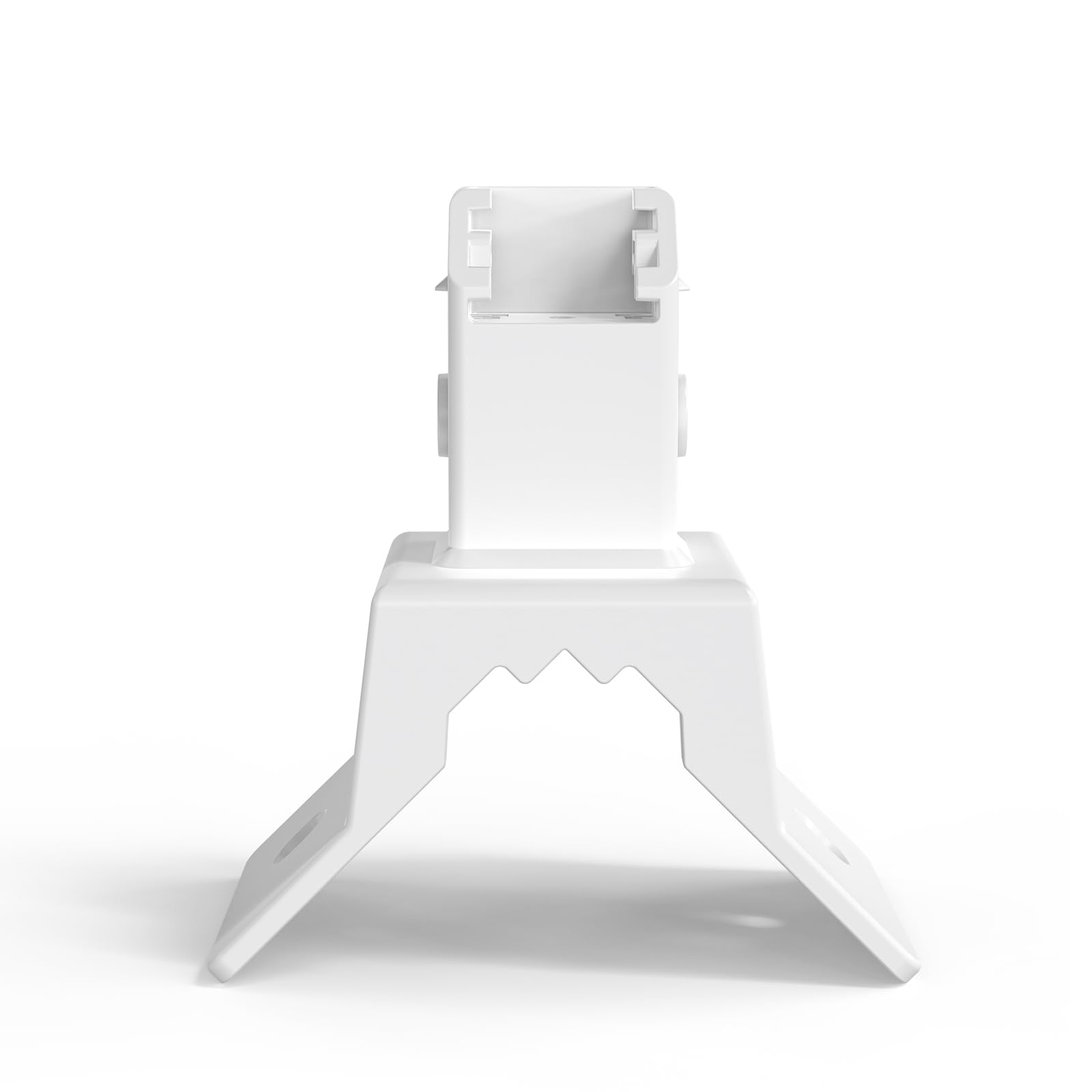 Koroao Corner Mount Bracket For Eufy Security Solocam S340/Solocam E30, Solar Panel Security Camera (White)