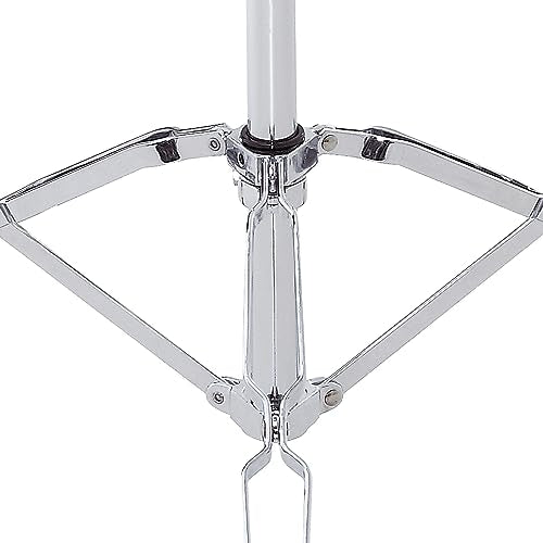 Meinl Percussion Djembe Stand With Double Braced Tripod Legs Not Made In China Equpped With Rubber Padded Hooks, Fully Height And Angle Adjustable, 2 Year Warranty, Black (Tmd)