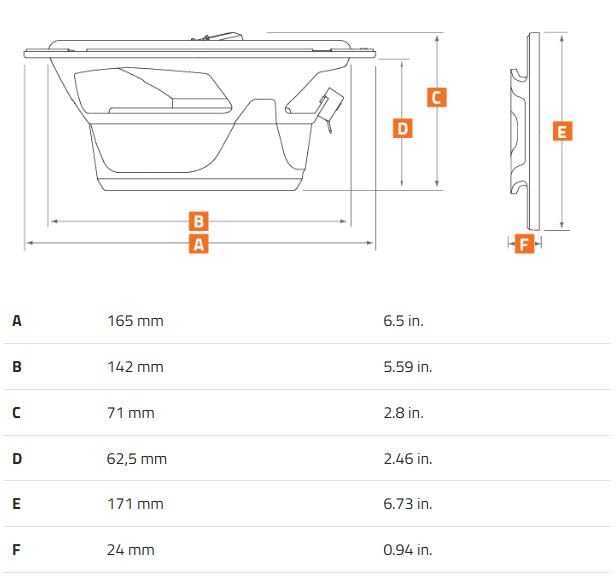 Hertz Cento Series Cx165 6.5' Two Way Coaxial Speakers   Pair