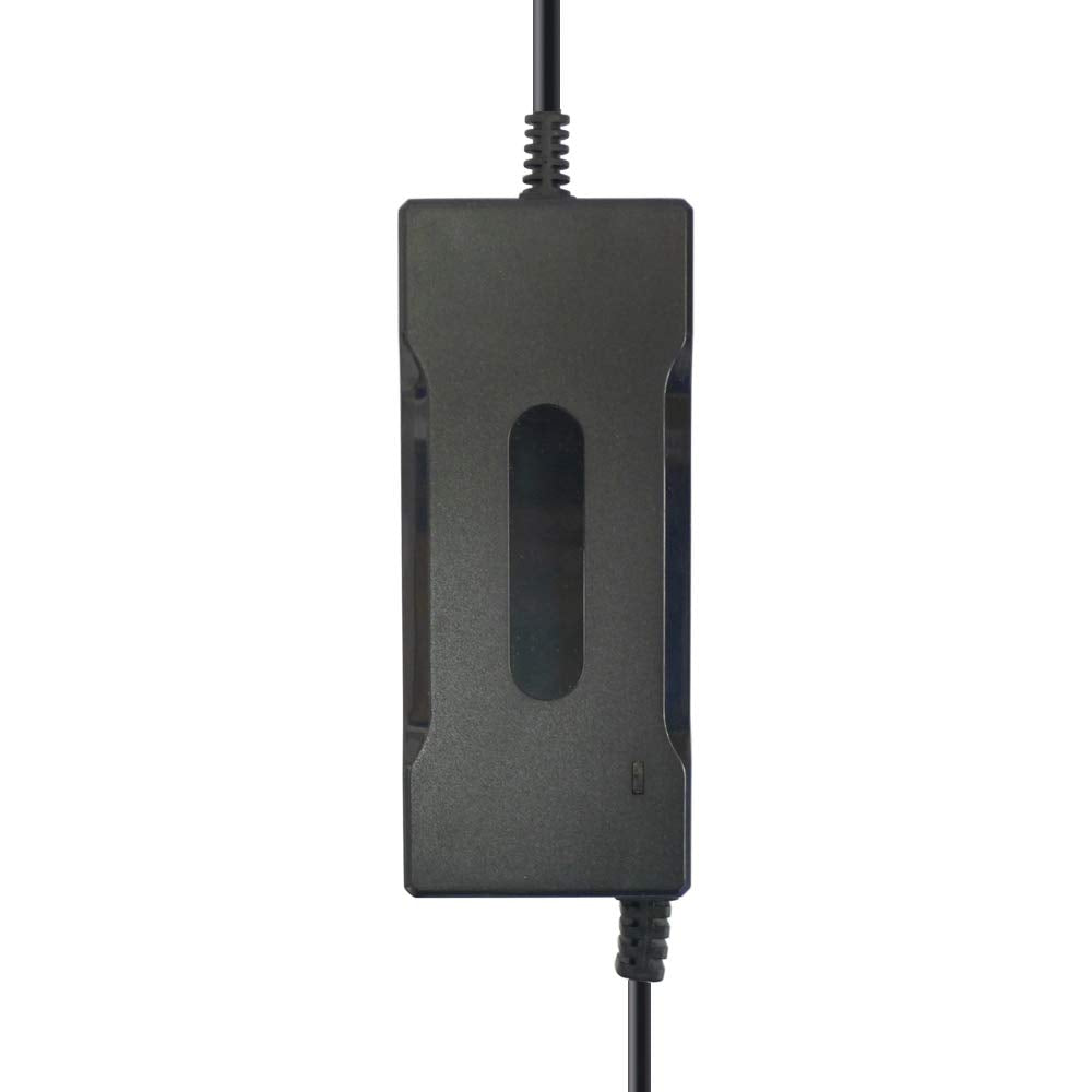 Abakoo 54.6V 2A Power Supply Adapter Charger For 48V Lithium Li-Ion Battery Pack With Dc 5.5X2.1Mm / 5.5X2.5Mm Plug