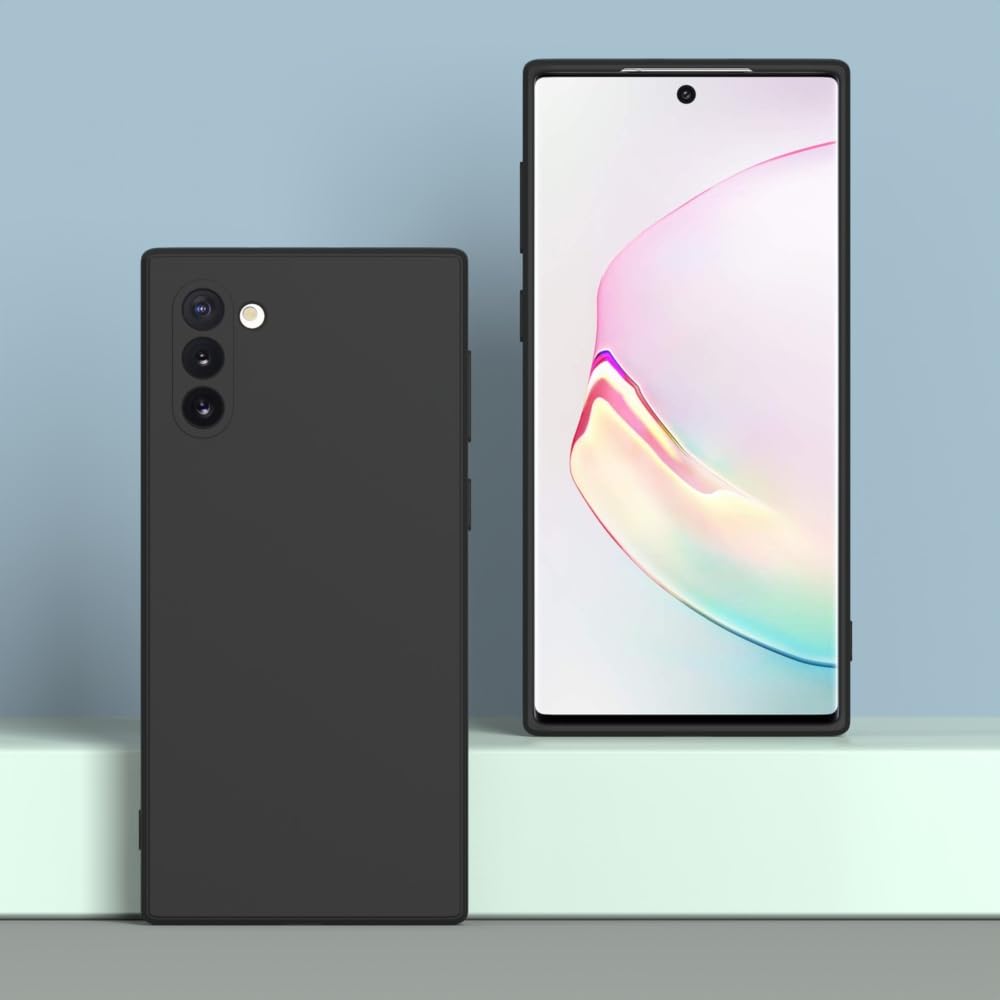 Wogroo For Samsung Galaxy Note 10 Case Black, Scratch Resistant With Soft Touch, Slim Thin Phone Cover For Samsung Galaxy Note 1