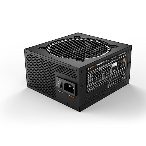 Be Quiet! Bn513 Pure Performance Power 12 M 1200W Modular Quiet Performance Power Supply | 80 Plus Gold | Atx 3.1 | For Pcie 5.0