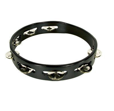 STF Classics stf5040 Tambourine Sencilla 25 cm Black