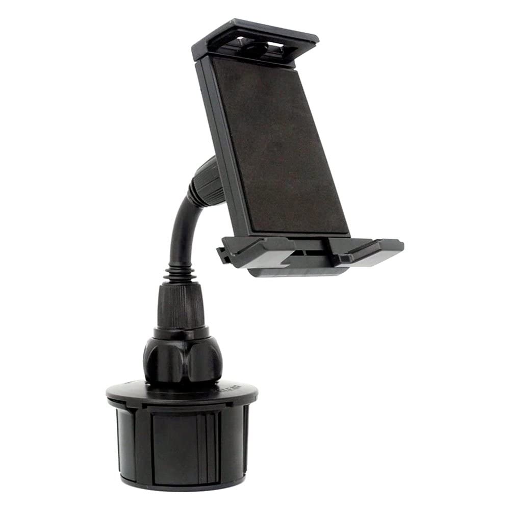 Bracketron Car Cup Holder Mount For Phablet Style Smartphone & Tablet Tomtom Magellan Iphone X 8 Plus Ipad Samsung Galaxy Tab S4