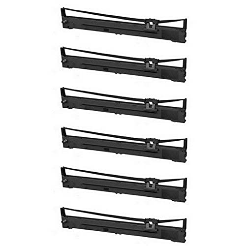 Suppliesmax Compatible Replacement For Fx 2190/Fx 2190N/Lq 2090 Series Black Printer Ribbons (6/Pk) (S015327)