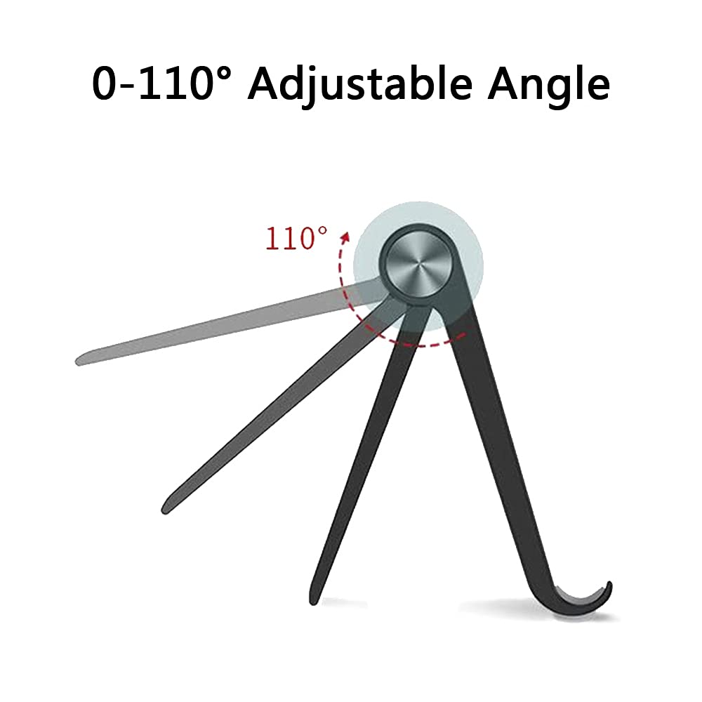 Mayten Iphone Stand Foldable Cell Phone Stand For Desk Portable Iphone Holder Compatible Iphone 12 11 Pro Xs Max,Ipad Mini,Tablets(7 10'),Multi Angle Universal Mobile Phone Stand (Black)