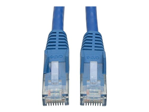 Tripp Lite Cat6 Gigabit Snagless Molded Patch Cable (Rj45 M/M)   Blue, 50 Piece Bulk Pack, 3 Ft.(N201 003 Bl50Bp)