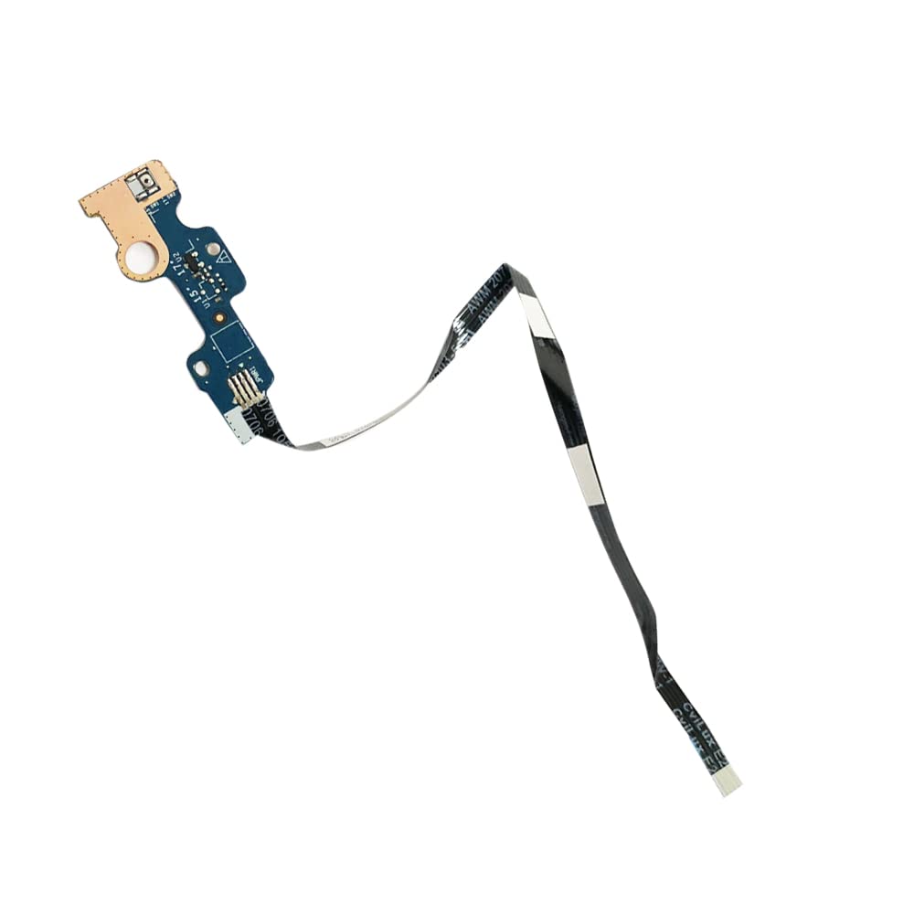 Zahara Laptop Power Switch Button Board With Cable Ls F114P Replacement For Dell Inspiron 15 5570 3585 3583 5575 17 5770 Nbx0002