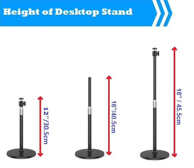 Magnetic Webcam Light With Stand,10 Inch Ring Light With Adjustable Desktop Mount Holder Compatible With Logitech C920 Streamcam C922 C930E C925E C615 Brio 501 301 101 4K C270 C310 Webcams