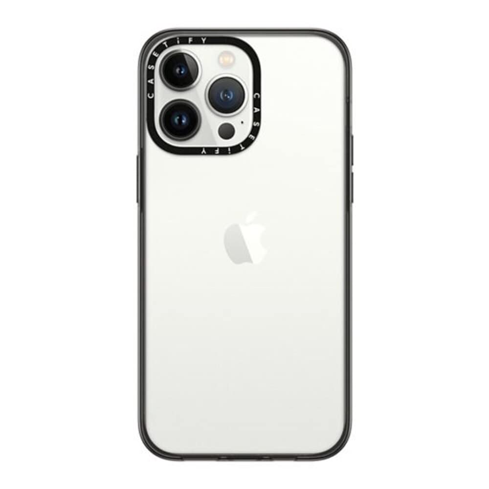 Casetify Essential Iphone 14 Pro Max Case [2X Military Grade Drop Tested / 4Ft Drop Protection]   Clear Black
