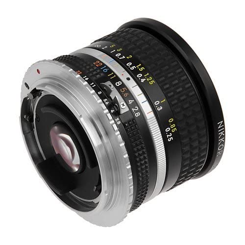 Fotodiox Lens Mount Adapter - Nikon Nikkor F Mount D/Slr Lens To Canon Eos (Ef, Ef-S) Mount Slr Camera Body