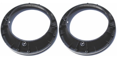 Factory To Aftermarket Speaker Adapter Converter Trim Ring Compatible With Harley-Davidson Ultra And Roadglide 5.25 To 6.5 Inch