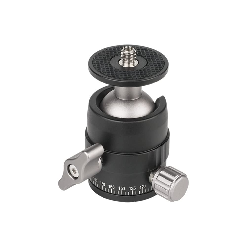 Mini Ball Head, Cavix Mt 03 Camera Panoramic Tripod Head Metal Ball Head With Arca Swiss Quick Release Plate Bubble Level Load C