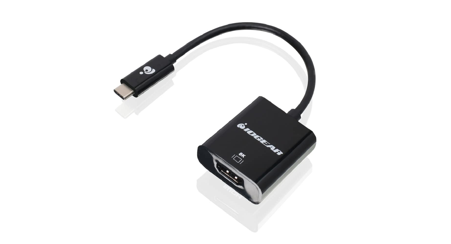 IOGEAR USB Type-C to 8K HDMI Adapter, 8K @60Hz, True 4K @120Hz, Compatible with All Type C, USB4, Thunderbolt 3 and Thunderbolt 