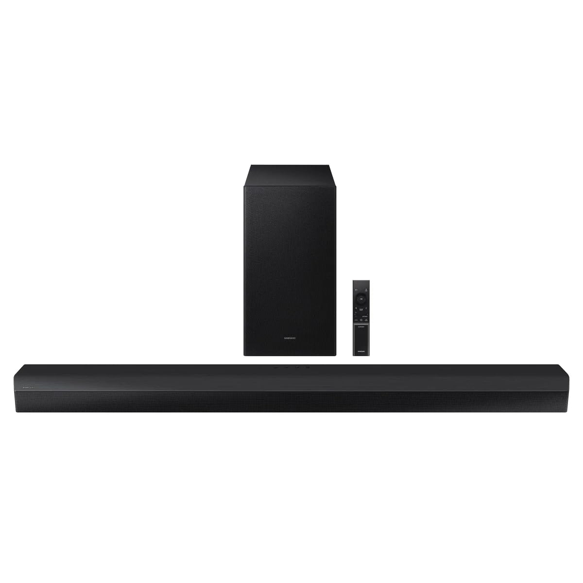 SAMSUNG HW-B73CD/ZA 5.1 Channel Soundbar with DTS Virtual:X and Wireless Subwoofer, Adaptive Sound, Game Mode
