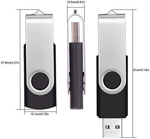 10 Pack 64Gb Flash Drives, Usb 2.0 Usb Drive Thumb Drive Usb Memory Stick Jump Drive Pen Drive Zip Drive For Data Storage For Pc