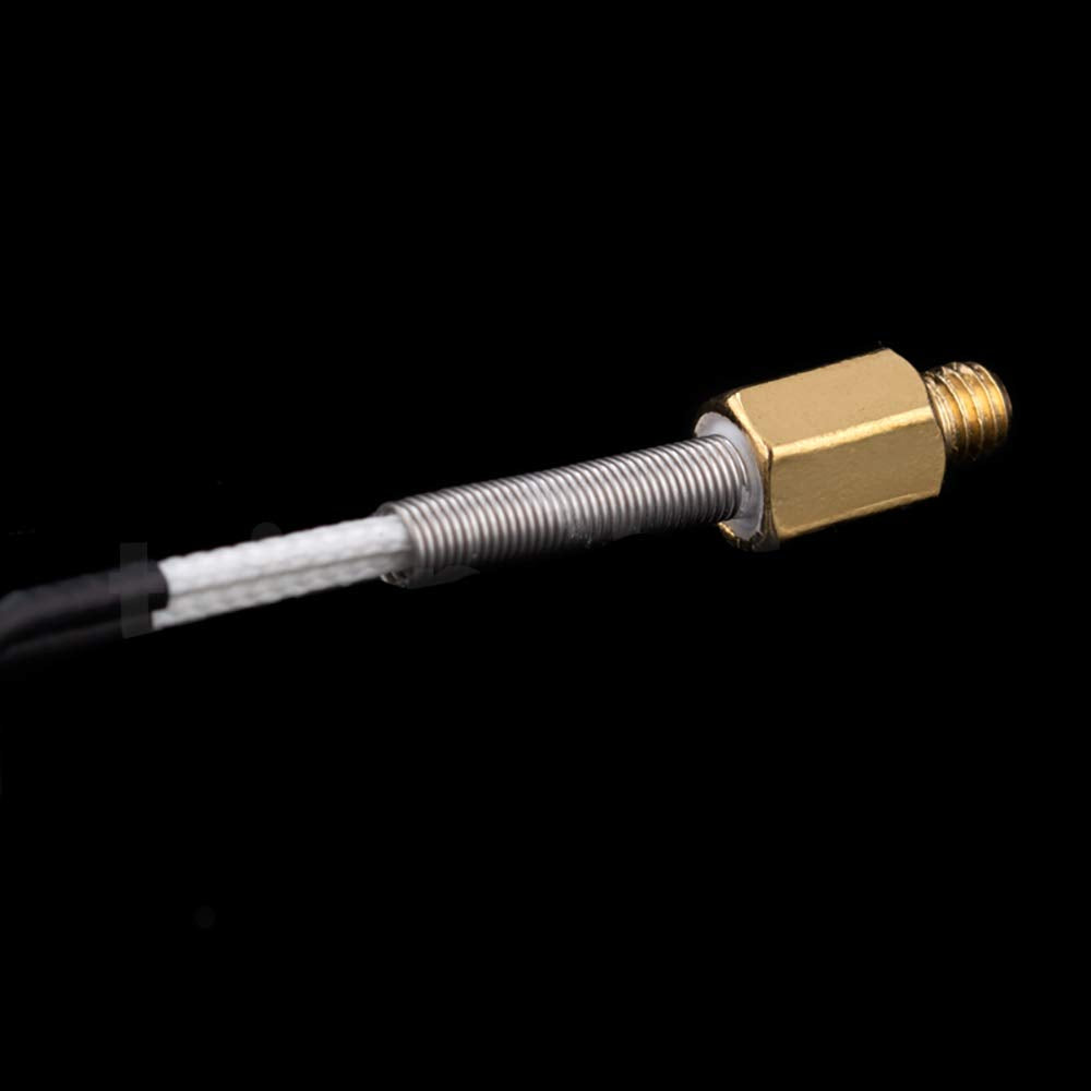 Upgrade M3 Hex Screw In Fixing Thermistor 104Nt 4 R025H42G (104Gt 2) High Temperature 300? For 3D Printer Extruder Hotend Heater