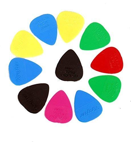 Boombox  20 Pcs Guitar Picks, Multicolor Standard Flat Guitar Pick Medium Thickness Guitar