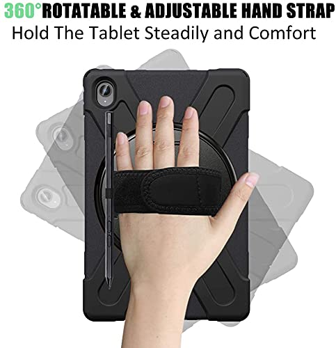Junfire Shockproof Case For Lenovo Tab P11 Plus/P11 (2021/2020), Lenovo Tab P11 Plus/P11 Heavy Duty Rugged Case 11 Inch With Han