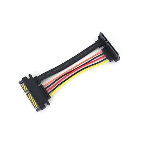 Sata Iii 22 Pin Right Angle Extension Cable 80 Mm