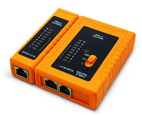 Imbaprice   Rj45 Network Cable Tester For Lan Phone Rj45/Rj11/Rj12/Cat5/Cat6/Cat7 Utp Wire Test Tool
