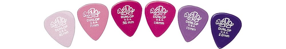 Dunlop Delrin Standard Guitar Pick 1.14 Mm 6 Dozen