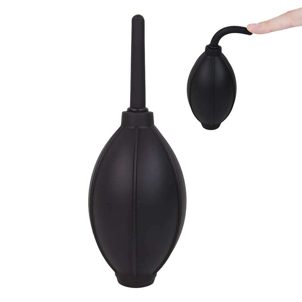 Foto&Tech Silicone Rubber Dust Blower With Soft Nozzle For Dslr Cameras Lcd Screen Gaming Console Lens Pc Motherboard Keyboard,