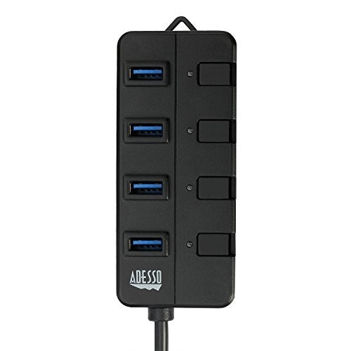 Adesso Auh 3040 4 Port Usb 3.0 Hub