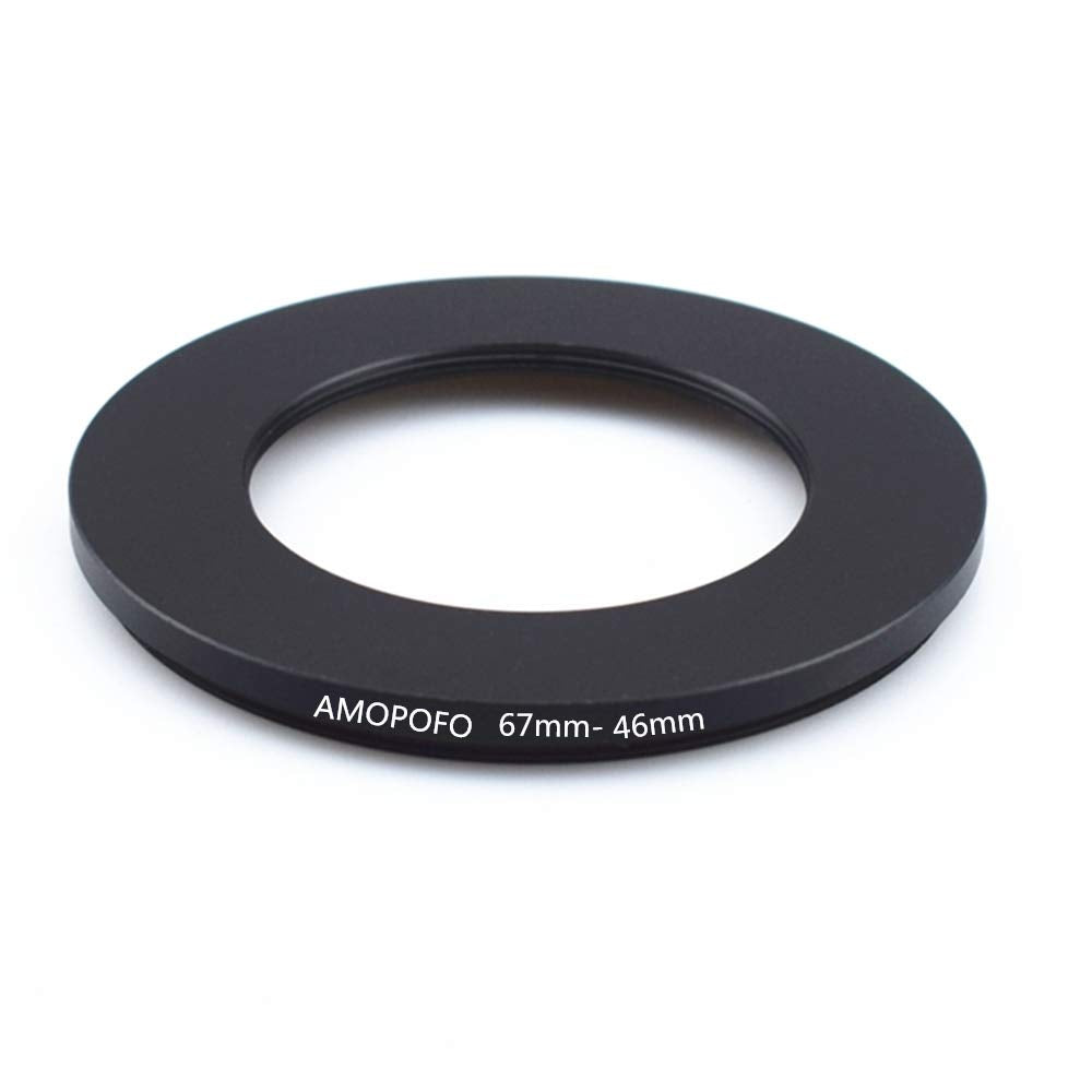 67 To 46Mm Metal Ring/67Mm To 46Mm Step Down Rings Filter Adapter For Uv,Nd,Cpl,Metal Step Down Rings,Compatible With All 67Mm Camera Lenses & 46Mm Accessories Product Description