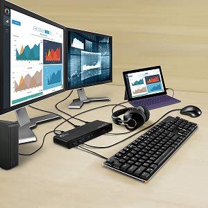 Siig Usb Type C 4K Dual Monitor Docking Station   Dual 4K@60Hz Or Single 5K@60Hz Video Laptop Dock   Thunderbolt 3 Compatible (2