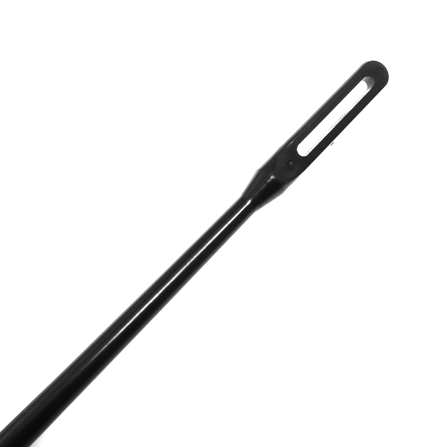 Dgbrsm Flute Cleaning Rod With 3Pcs Cleaning Swabs Flute Cleaning Kit Flute Cleaner Flute Polishing Cloth, Black