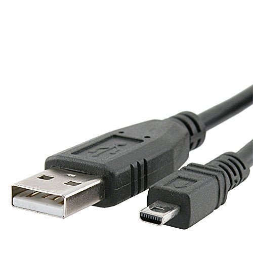 Wetco Black Usb 2.0 A To 8 Pin Mini B Cable W/Ferrite   1M / 3Ft For Digital Camera Mp3 Of Nikon/Fuji/Sony/Olympus/Panasonic