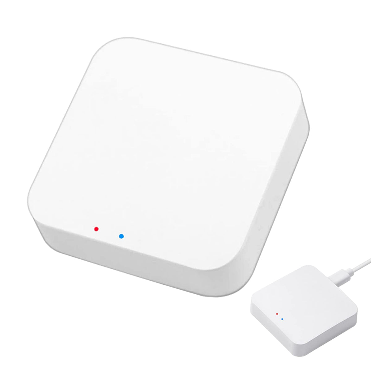 Zigbee 3.0 Hub Wifi & Bluetooth Dual Mode Gateway,Tuya Smart Home Bridge Wireless Remote Controller,Intelligent Bridge Wireless