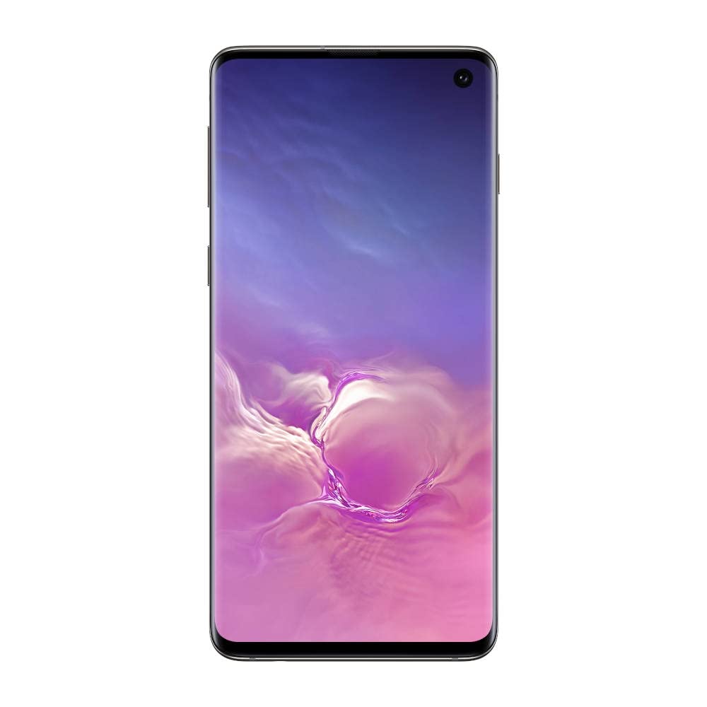 SAM Galaxy S10 Smartphone SM G973F, 4G, International Version (No US Warranty), 128GB 8GB RAM, Prism Black - Unlocked