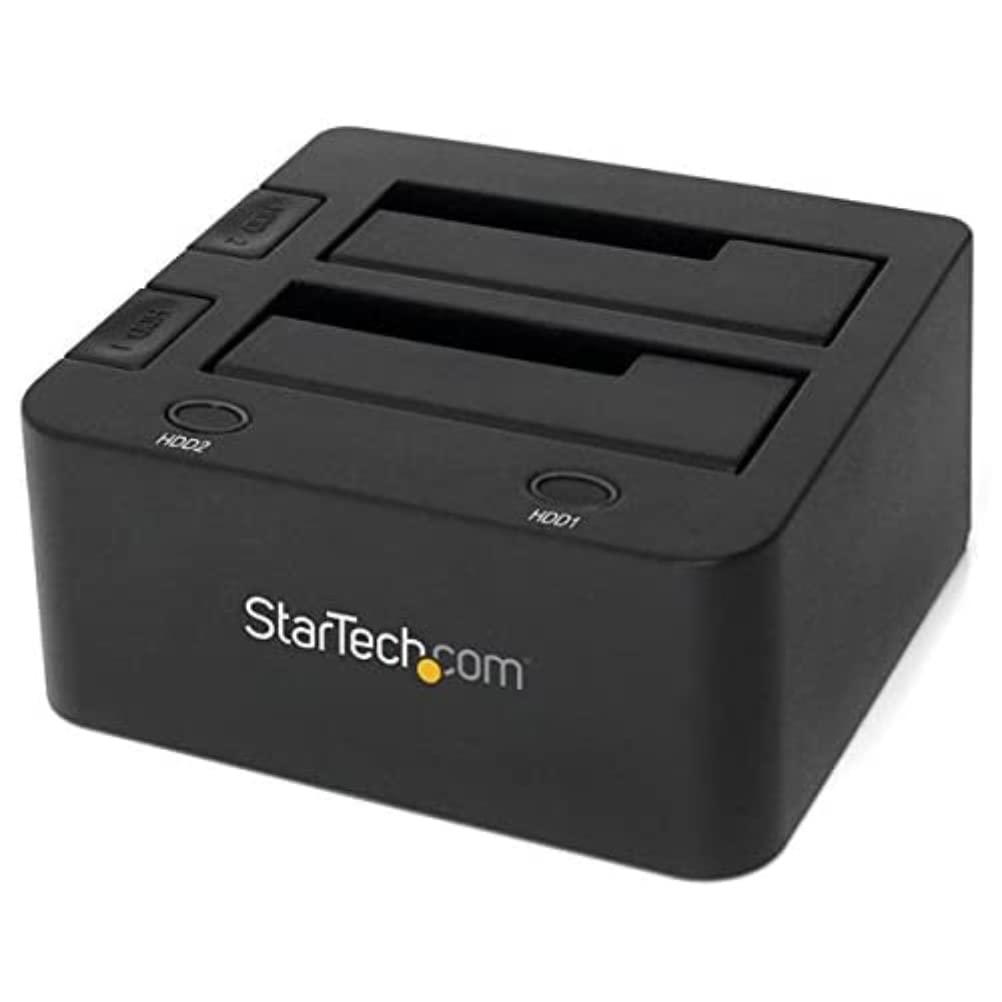 StarTech.com USB 3.0 to Dual 2.5/3.5in SATA Hard Drive Docking Station