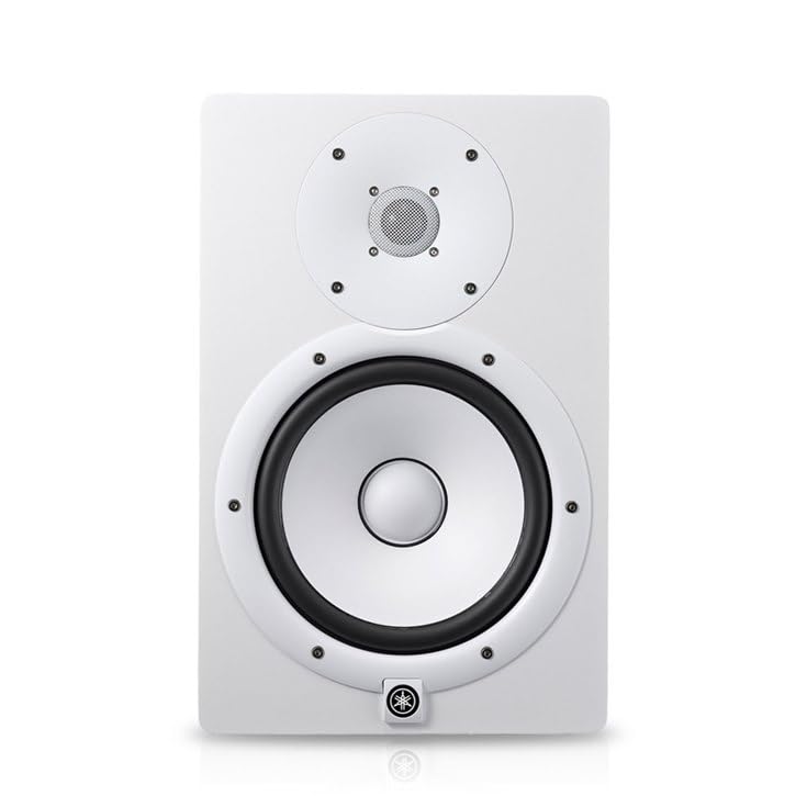 Yamaha Hs8 W 8-Inch Powered Studio Monitor Speaker, White
