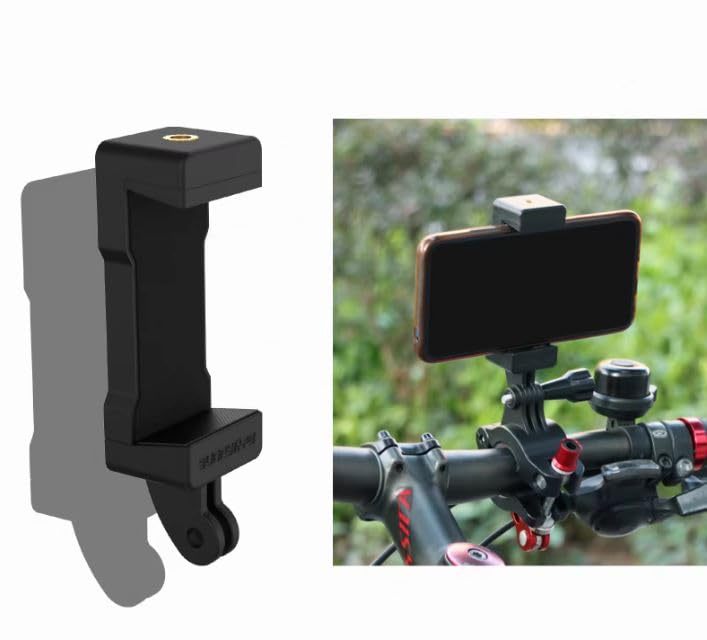 Octo Mounts | 2 Pack Universal Smartphone Holder W/Gopro Style Mount Attachment For Any Phone. Connect Your Phone Or Gps To Any
