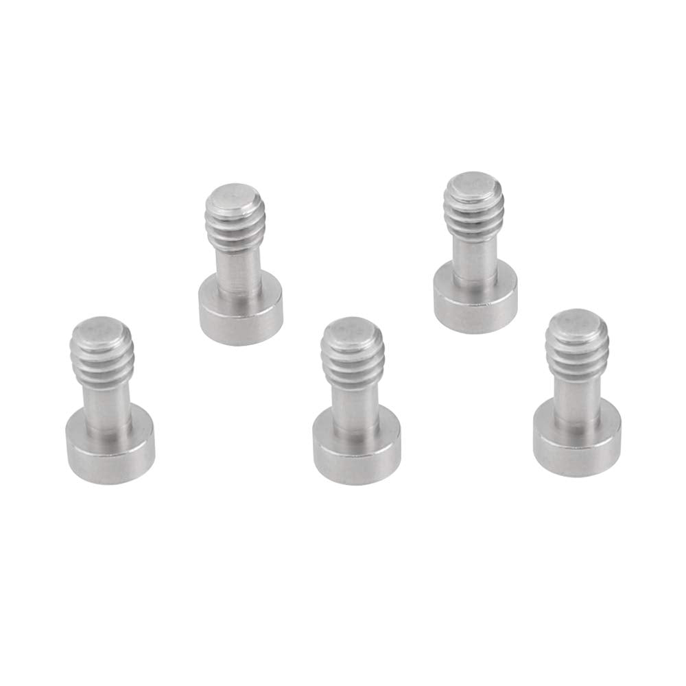 CAMVATE 1/4-20 Camera Screw Adapter with Hexagon Socket Head for Tripod Baseplate(5 Pieces) - 2550