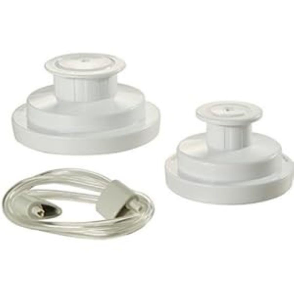 Foodsaver Regular Sealer And Accessory Hose Wide Mouth Jar Kit, 9.00 X 6.00 X 4.90 Inches, White