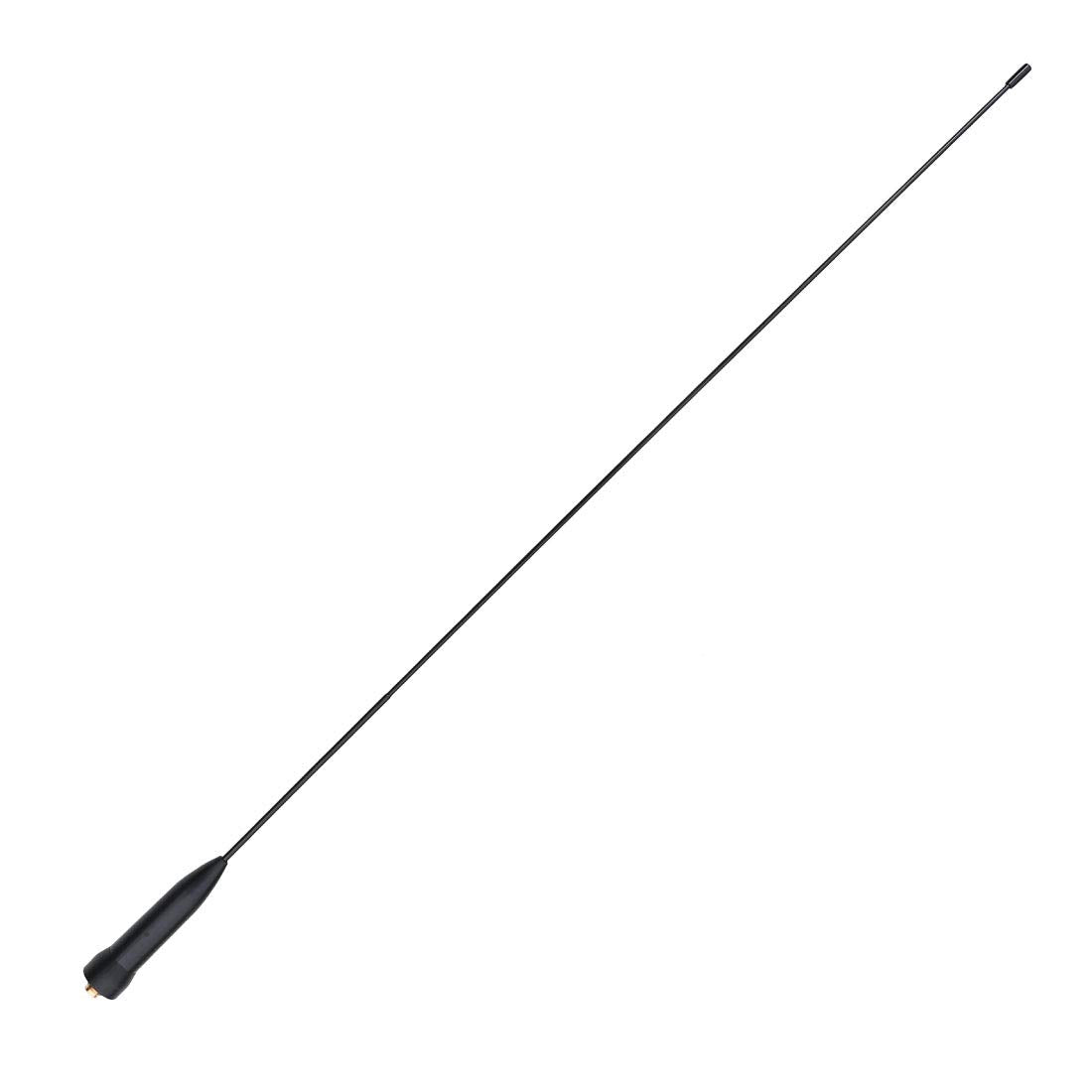 Gra Sma24 Sma Female 144 146/430 440 Mhz 2M/70Cm Super Elastic Memory Steel Flexible Vertical Handheld Dual Band Antenna, 15.75
