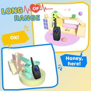 Retevis Rt628 Kids Walkie Talkies,Long Range Walkie Talkie,Kids Toys For 5 13 Year Old Boys Girls,Key Lock Crystal Voice, Walky