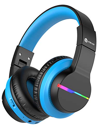 Iclever Bluetooth Headphones With Mic, Headphones For Kids With 74/85/94Db Volume Limited Over The Ear Headset, 40H Playtime, Bl